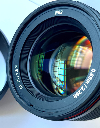 Samyang 75mm af - 75mm, fuji