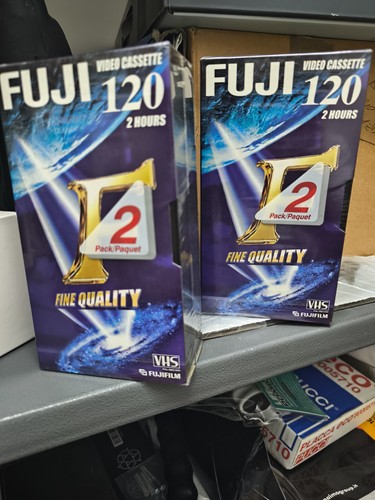 Fuji 120 videocassette - fuji, vhs