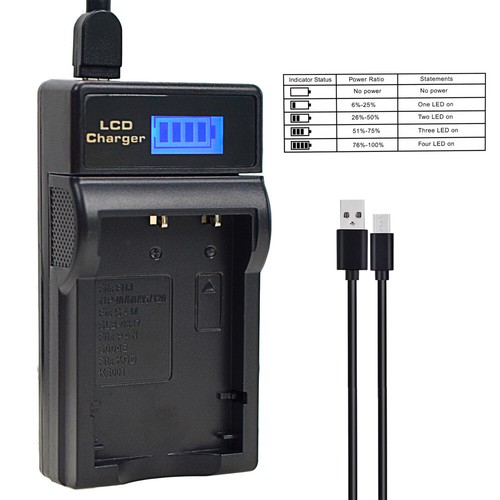 Caricabatterie lcd per fuji - caricabatterie,