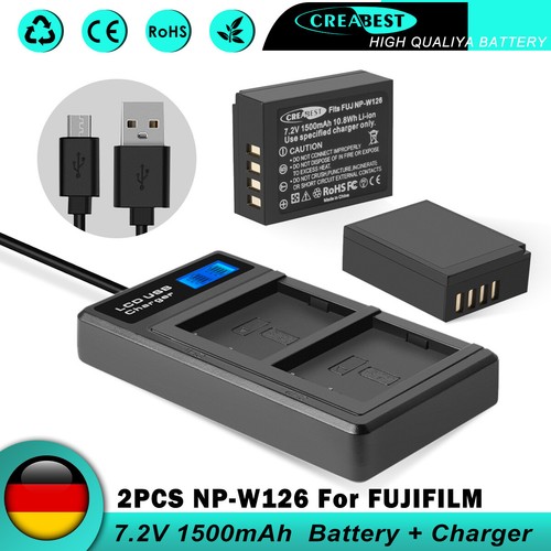 W126 w126s batteria - 2x, np-w126